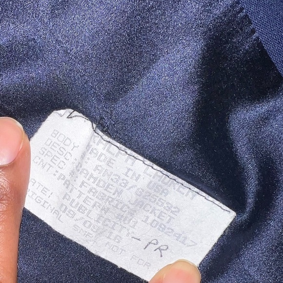 Ralph Lauren Purple Label Cadman Navy Cashmere Jacket See Measurements for Size - Picture 13 of 16